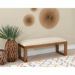 Faria Bench Natural - Powell Company -Ottomans Official Shop unnamed file 2630