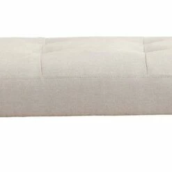 Wooden Bench Light Gray/Brown - Benzara -Ottomans Official Shop unnamed file 2672