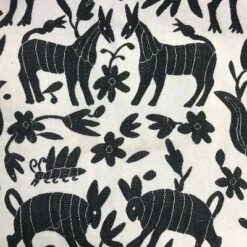 Bench in Pinata Tuxedo Black/White - Skyline Furniture -Ottomans Official Shop unnamed file 2779