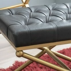 Belfry Stool Black - Powell Company -Ottomans Official Shop unnamed file 289