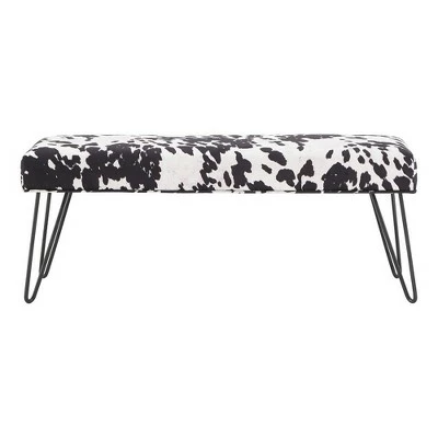 Hewett Metal Bench Light Brown - Inspire Q 5 Hewett Metal Bench Light Brown - Inspire Q - Image 3