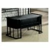 Carini Industrial Cushioned Bench Small Black - HOMES: Inside + Out 2 Carini Industrial Cushioned Bench Small Black - HOMES: Inside + Out -Ottomans Official Shop unnamed file 2953