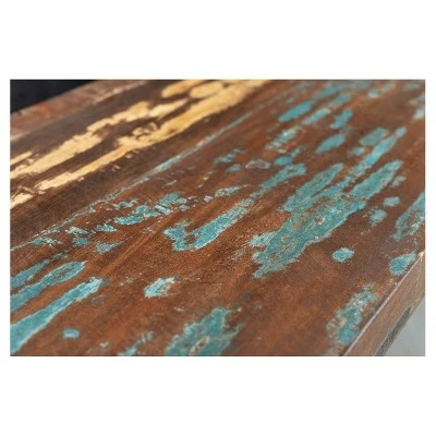 Old Reclaimed Wood and Iron - Bench - Timbergirl 4 Old Reclaimed Wood and Iron - Bench - Timbergirl - Image 2