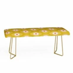 Beshka Kueser Flower Shaped Bench - Deny Designs Gold 7 Beshka Kueser Flower Shaped Bench - Deny Designs Gold -Ottomans Official Shop unnamed file 3151