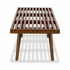 Poly & Bark Michel Industrial Bench Dark Walnut - Poly & Bark -Ottomans Official Shop unnamed file 3246