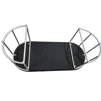 47" Velvet Upholstered Bench - Decor Therapy Black 3 47" Velvet Upholstered Bench - Decor Therapy Black - Image 2