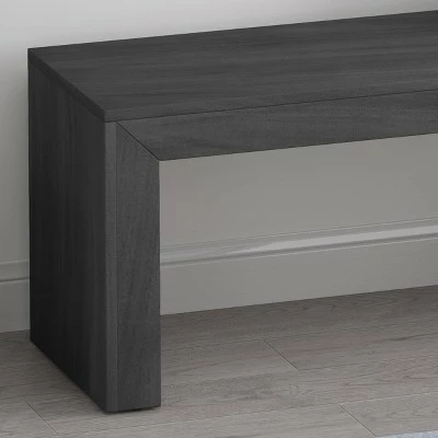 Palston Farmhouse Dining Bench - Christopher Knight Home Light Gray 4 Palston Farmhouse Dining Bench - Christopher Knight Home Light Gray - Image 2