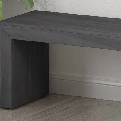 Palston Farmhouse Dining Bench - Christopher Knight Home Light Gray 5 Palston Farmhouse Dining Bench - Christopher Knight Home Light Gray - Image 3