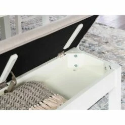 Emma Storage Bench - Powell Company White 25 Emma Storage Bench - Powell Company White -Ottomans Official Shop unnamed file 3502