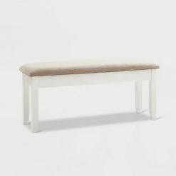 Emma Storage Bench - Powell Company White 31 Emma Storage Bench - Powell Company White -Ottomans Official Shop unnamed file 3508