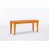 Shaker Dining Bench Wood/Oak - Boraam -Ottomans Official Shop unnamed file 3529