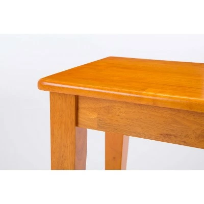 Shaker Dining Bench Wood/Oak - Boraam 7 Shaker Dining Bench Wood/Oak - Boraam - Image 5