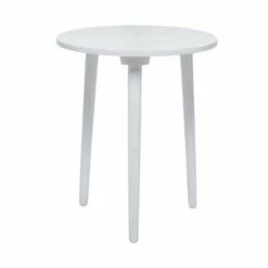 Contemporary Mango Wood Accent Table - Olivia & May White -Ottomans Official Shop unnamed file 354