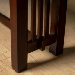 60" Cappuccino Wood Kitchen Dining Bench - Saracina Home 7 60" Cappuccino Wood Kitchen Dining Bench - Saracina Home -Ottomans Official Shop unnamed file 3613