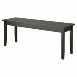 Atwood Stained Dining Bench Wood/Cappuccino - CorLiving