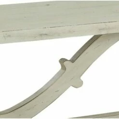 Bolden Park Dining Bench White - Treasure Trove Accents -Ottomans Official Shop unnamed file 3665