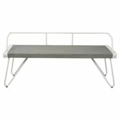 Stefani Industrial Dining, Entryway Bench - White - Lumisource 12 Stefani Industrial Dining, Entryway Bench - White - Lumisource -Ottomans Official Shop unnamed file 3677