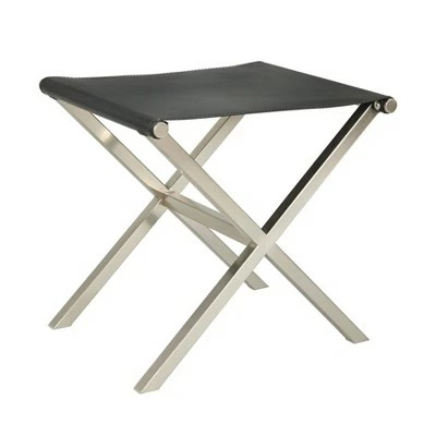 Angelo:HOME Thad Stool - Angelo Home Black 3 Angelo:HOME Thad Stool - Angelo Home Black