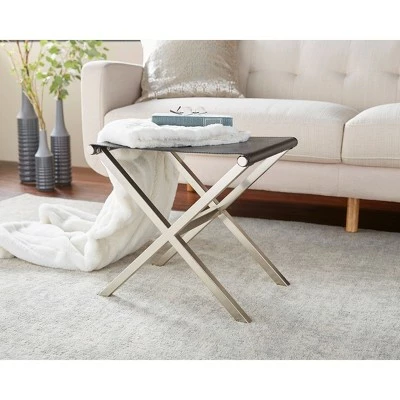 Angelo:HOME Thad Stool - Angelo Home Black 5 Angelo:HOME Thad Stool - Angelo Home Black - Image 3