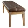 Beechhurst Button Tufted Bench Wood Marbled Chocolate - Inspire Q -Ottomans Official Shop unnamed file 3702
