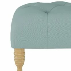Tufted Bench - Simply Shabby Chic® Linen Seaglass 13 Tufted Bench - Simply Shabby Chic® Linen Seaglass -Ottomans Official Shop unnamed file 3713