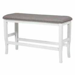 Burton Padded Counter Dining Bench - miBasics Black -Ottomans Official Shop unnamed file 3749