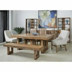 Beckenridge Dining Bench Brown - Treasure Trove Accents -Ottomans Official Shop unnamed file 3798