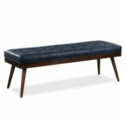 James Leather Bench - Poly & Bark Madagascar Cocoa -Ottomans Official Shop unnamed file 3810
