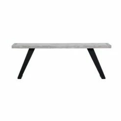 Alvara Court II Counter Height Dining Bench - Treasure Trove Accents White