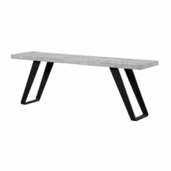 Alvara Court II Counter Height Dining Bench - Treasure Trove Accents White -Ottomans Official Shop unnamed file 3818