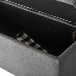 Adore Decor Arlo Tufted Storage Bench - Adore Décor Gray -Ottomans Official Shop unnamed file 3842