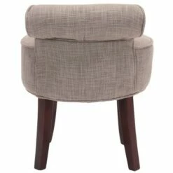 Georgia Vanity Stool - Safavieh Blush Pink/espresso -Ottomans Official Shop unnamed file 385