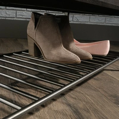 North Avenue Storage Bench Smoked Oak - Sauder 5 North Avenue Storage Bench Smoked Oak - Sauder - Image 3