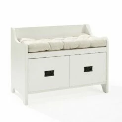 Fremont Entryway Bench - Crosley White 21 Fremont Entryway Bench - Crosley White -Ottomans Official Shop unnamed file 3972