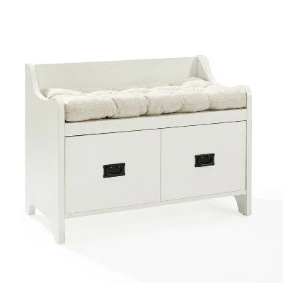 Fremont Entryway Bench - Crosley White 12 Fremont Entryway Bench - Crosley White - Image 10
