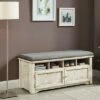 Gidney Storage Bench Weather White - HOMES: Inside + Out -Ottomans Official Shop unnamed file 4078