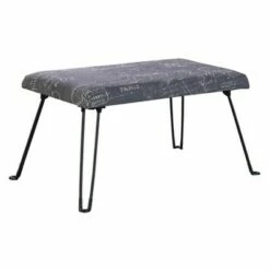Backless Seat Foldable Legs - Ore International Gray 9 Backless Seat Foldable Legs - Ore International Gray -Ottomans Official Shop unnamed file 4107