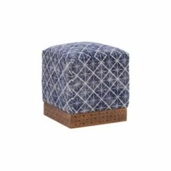 Stilz Square Ottoman - Powell Company Blue -Ottomans Official Shop unnamed file 4134