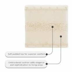 Colmar Tassel Ottoman Off White - Powell Company -Ottomans Official Shop unnamed file 4157