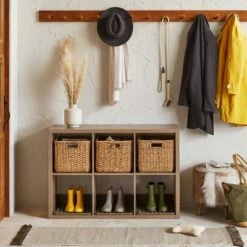 Judith Faux Fur Ottoman - Threshold™ Light Brown -Ottomans Official Shop unnamed file 4259