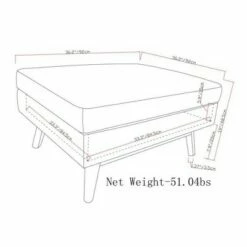 Ethan Coffee Table Storage Ottoman - WyndenHall Chestnut Brown -Ottomans Official Shop unnamed file 4320