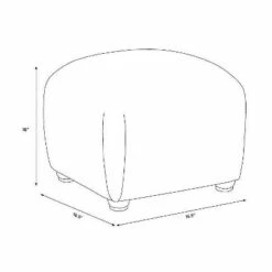 Poppy Ottoman in Patterns - Opalhouse™ Green & Teal Floral