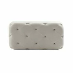 32" Rectangle Pintucked Ottoman - WOVENBYRD Light Brown -Ottomans Official Shop unnamed file 4351