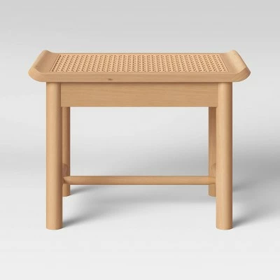 Tarawitt Modern Cane Ottoman - Project 62™ 4 Tarawitt Modern Cane Ottoman - Project 62™ - Image 2