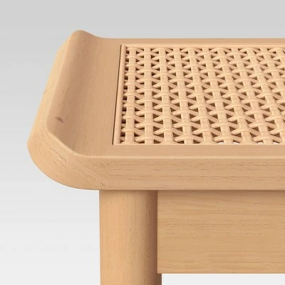 Tarawitt Modern Cane Ottoman - Project 62™ 5 Tarawitt Modern Cane Ottoman - Project 62™ - Image 3