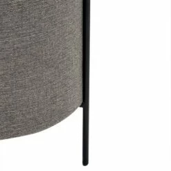 16" Modern Round Ottoman with Metal Base - WOVENBYRD Tan 28 16" Modern Round Ottoman with Metal Base - WOVENBYRD Tan -Ottomans Official Shop unnamed file 4424