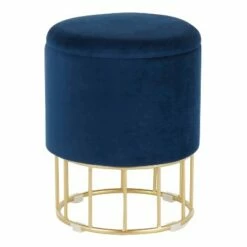 Canary Contemporary Glam Ottoman - LumiSource Pink -Ottomans Official Shop unnamed file 4466