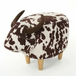 Bessie Cow Ottoman - Christopher Knight Home Brown 11 Bessie Cow Ottoman - Christopher Knight Home Brown -Ottomans Official Shop unnamed file 4543
