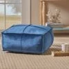 Nakisha Velvet Square Bean Bag Ottoman - Christopher Knight Home Smoke 1 Nakisha Velvet Square Bean Bag Ottoman - Christopher Knight Home Smoke -Ottomans Official Shop unnamed file 4544