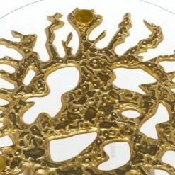 Modern Aluminum Accent Table - Olivia & May Black -Ottomans Official Shop unnamed file 462